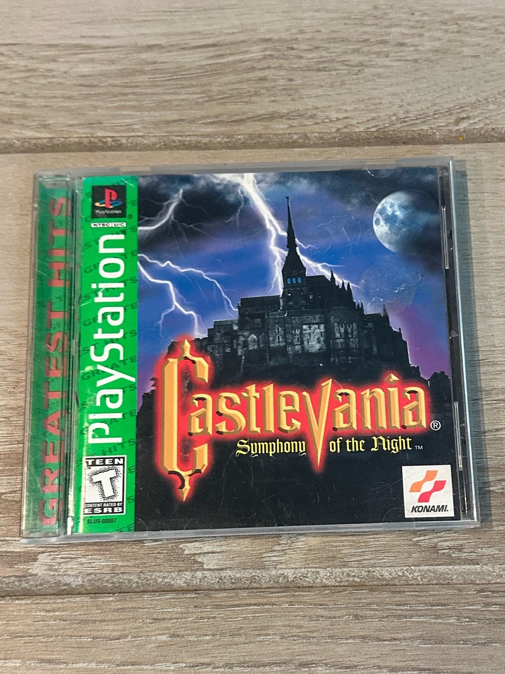 VTG Castlevania: Symphony Of The Night Video Game (PlayStation 1/Greatest Hits)